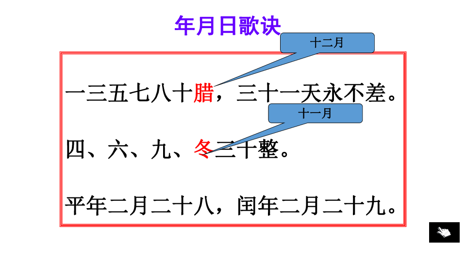 6.2《年、月、日》  课件2（共13件PPT）