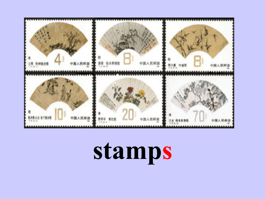 （北师大版）二年级英语课件 Unit6 Stamps