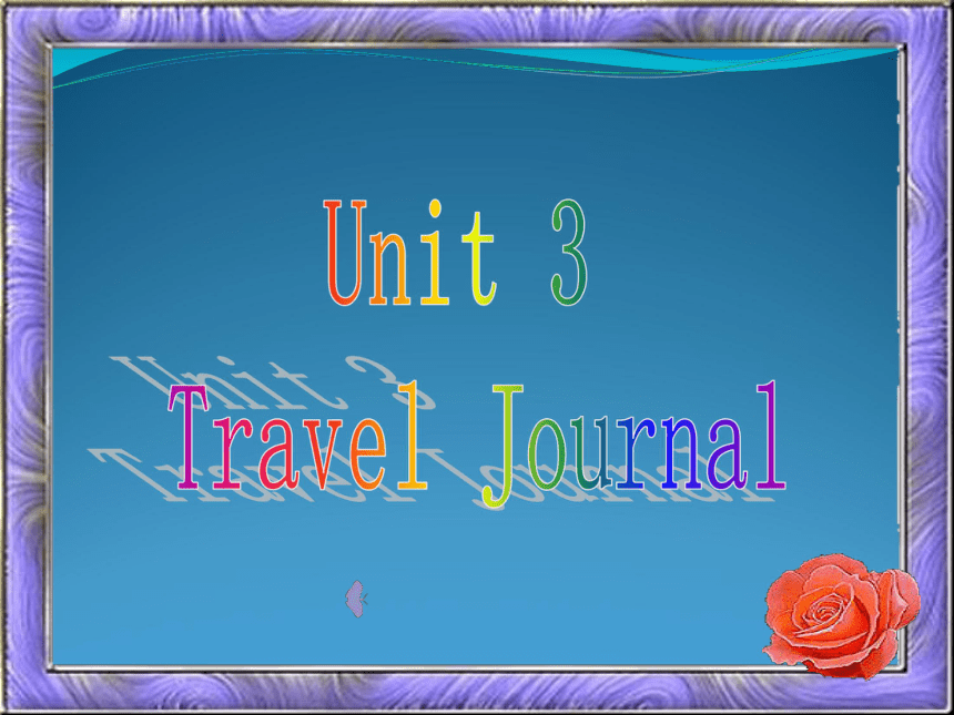 模块复习课件必修一Unit3_Travel_journal（共32张PPT）