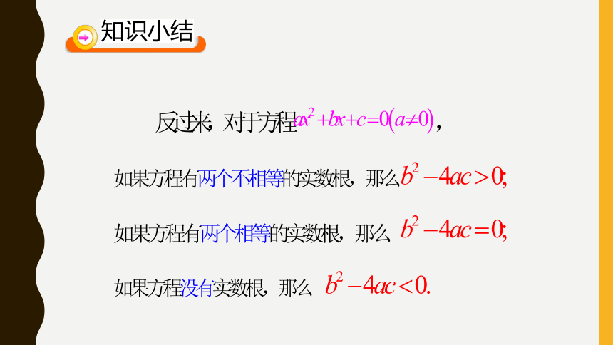 一元二次方程的根的判别式课件(共20张PPT)