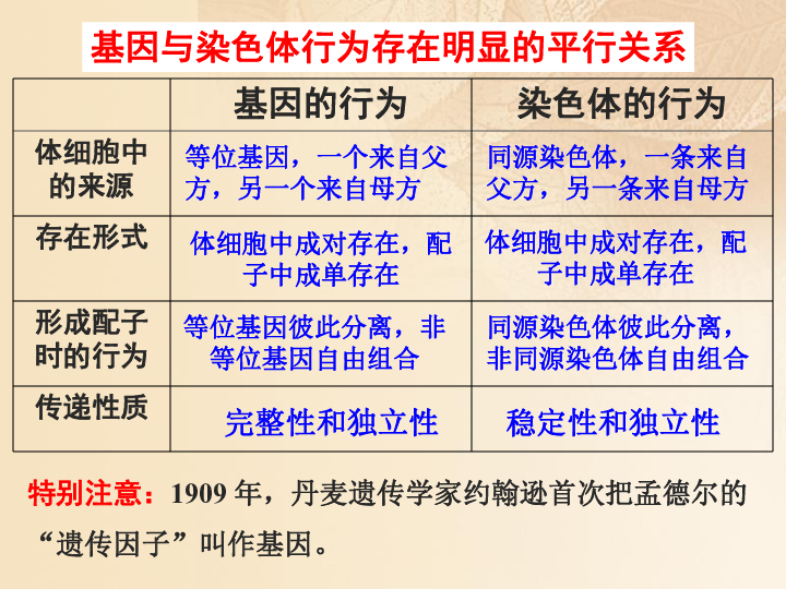 2019高中生物第二章染色体与遗传2.2遗传的染色体学说课件（浙科版必修2，24张PPT）