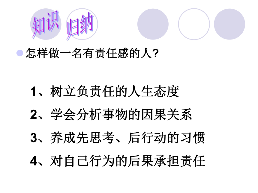 自我负责 课件