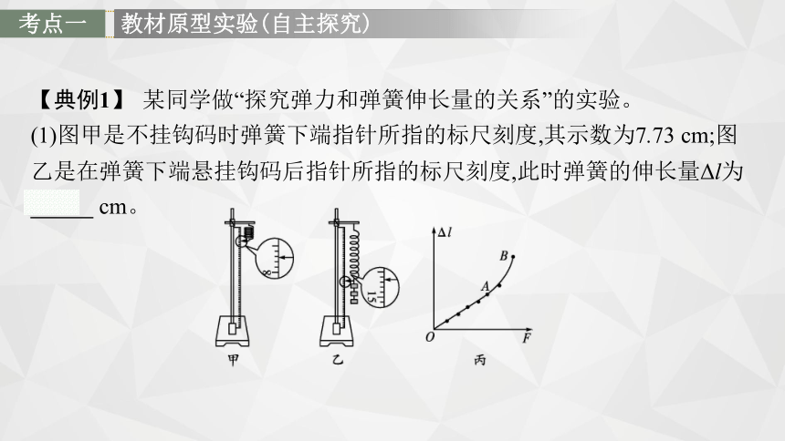 22屆高中物理一輪總複習 實驗2 探究彈簧彈力與形變量的關係(共41張