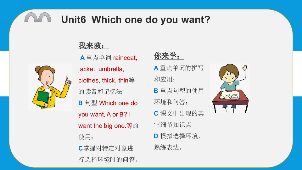 Unit6 Which one do you want 课件(共30张PPT)