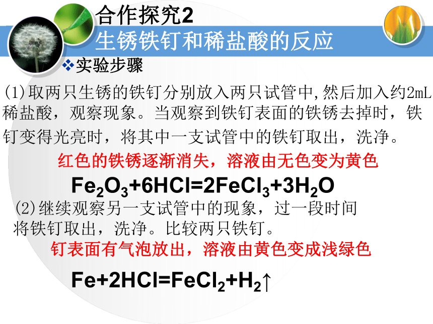 实验活动6 酸、碱的化学性质（15张ppt）