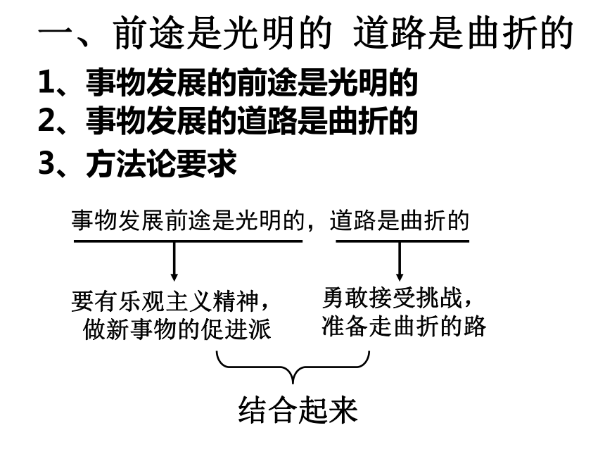 新课标必修四《生活与哲学》第三单元8-2用发展的观点看问题课件2