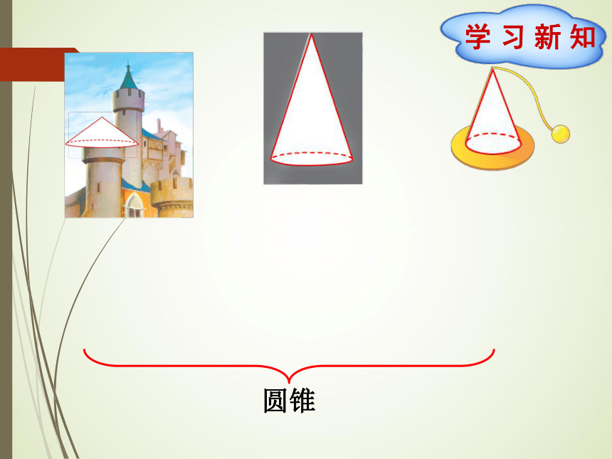 人教版小学六年级数学下 3 圆锥的认识 课件