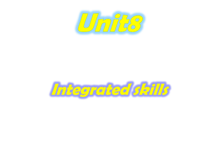 牛津译林Unit 8 Fashion Integrated skills课件(共25张PPT)