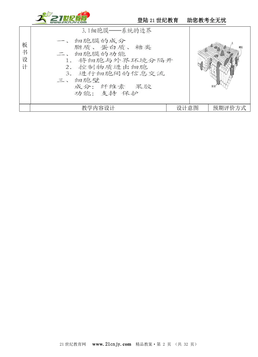 细胞膜──系统的边界(黑龙江省哈尔滨市南岗区)