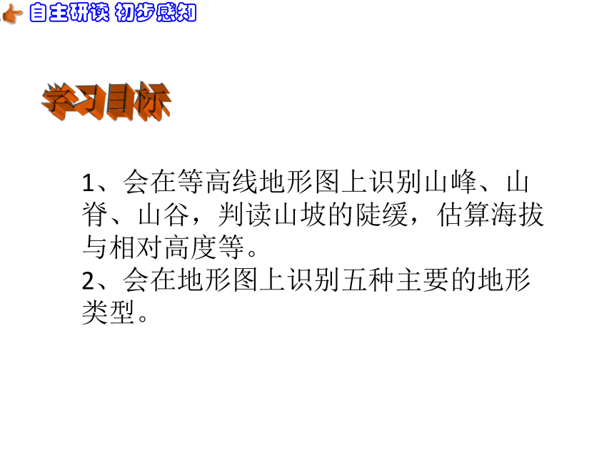 2020年秋人教版七年级地理上册 1.4 地形图的判读（24张ppt，WPS打开）