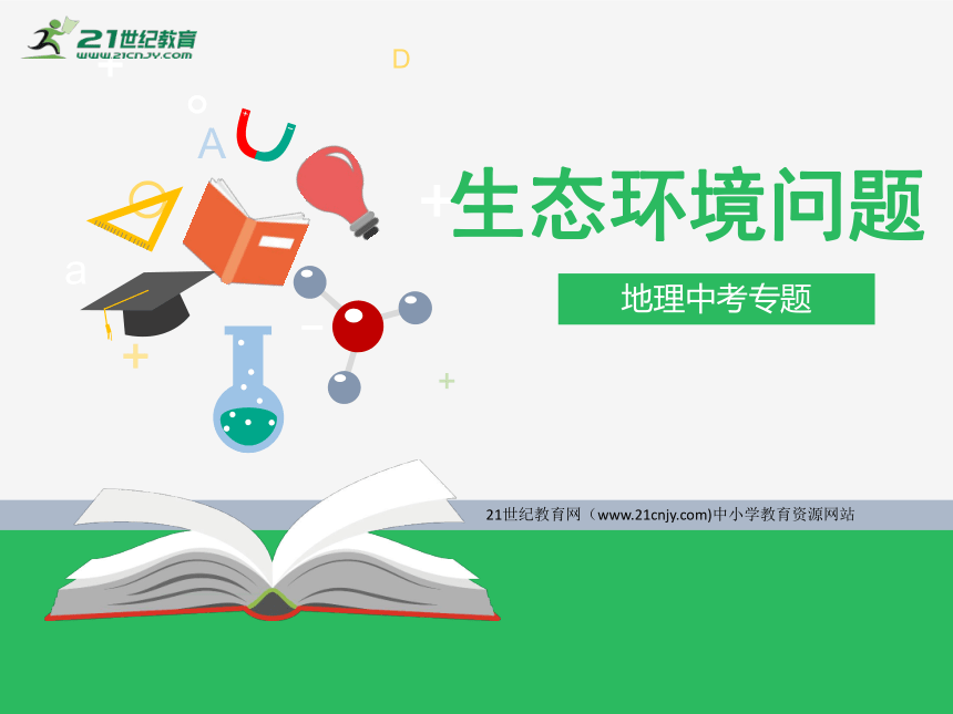 人教版（新课标）中考地理二轮专题复习——环境问题 复习课件