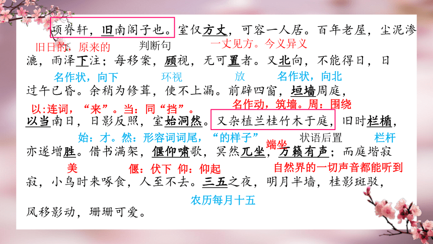 20212022学年统编版高中语文选择性必修下册92项脊轩志课件32张ppt