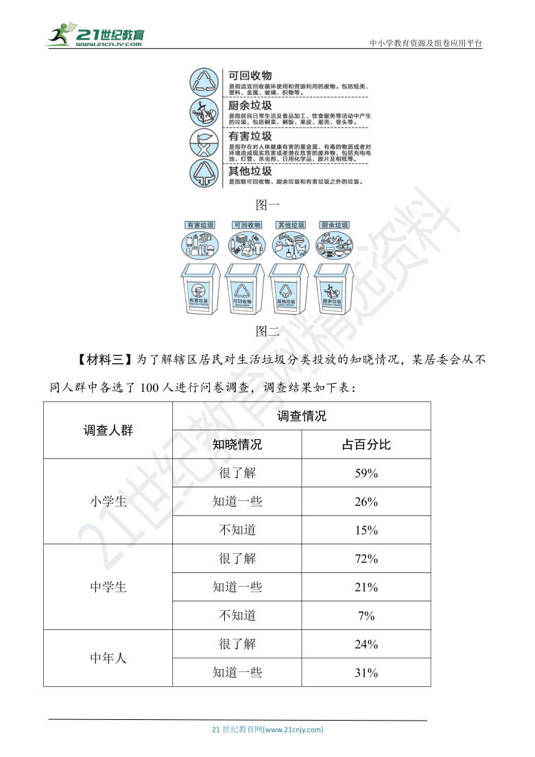 人教统编版六年级语文下册 期末非连续性文本阅读专项突破卷（含详细解答）