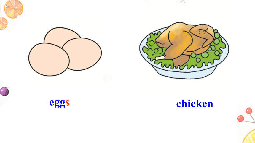 鸡肉用英语怎么说图片