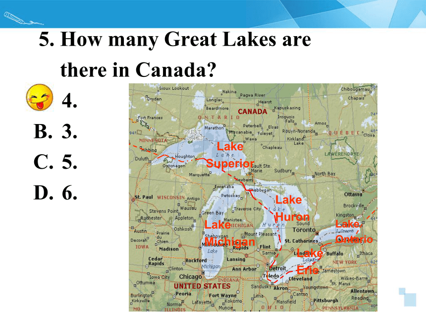 高中英语人教版（新课程标准）必修3Unit 5 Canada – “The True North”Reading课件（47张PPT）