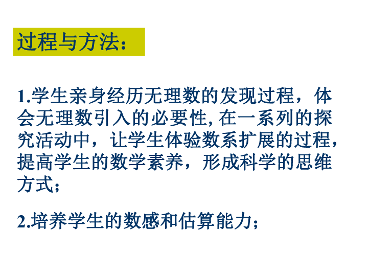 北京课改版八年级上册11.4 无理数与实数—无理数 课件（24张PPT）
