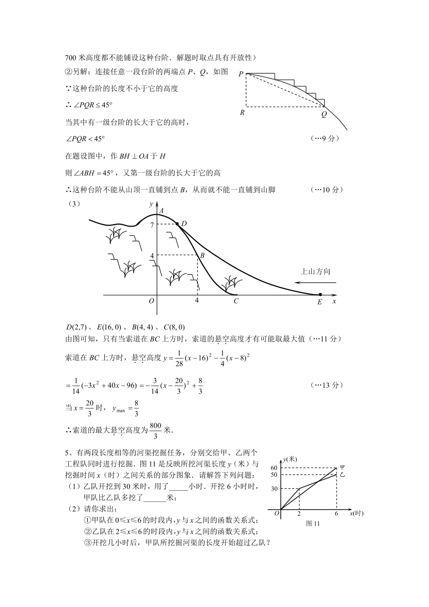 2006年中考应用题汇集[上下学期通用]