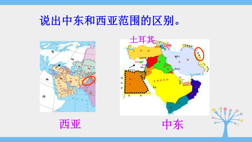 2020-2021学年人教版七年级下册地理同步课件8.1 中东（共47张PPT）