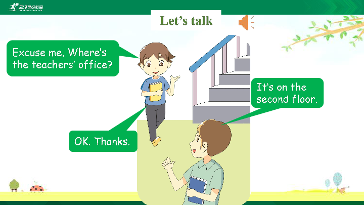 Unit 1 My school Part A  Let’s talk & Look, ask and answer  课件