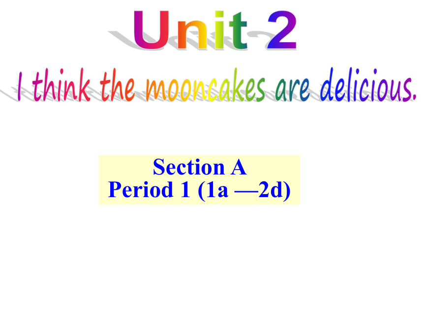 人教版九年级英语上册课件：Unit2 Section A 1a-2d(共33张PPT)