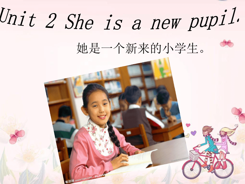 Unit 2 She is a new pupil Section B课件