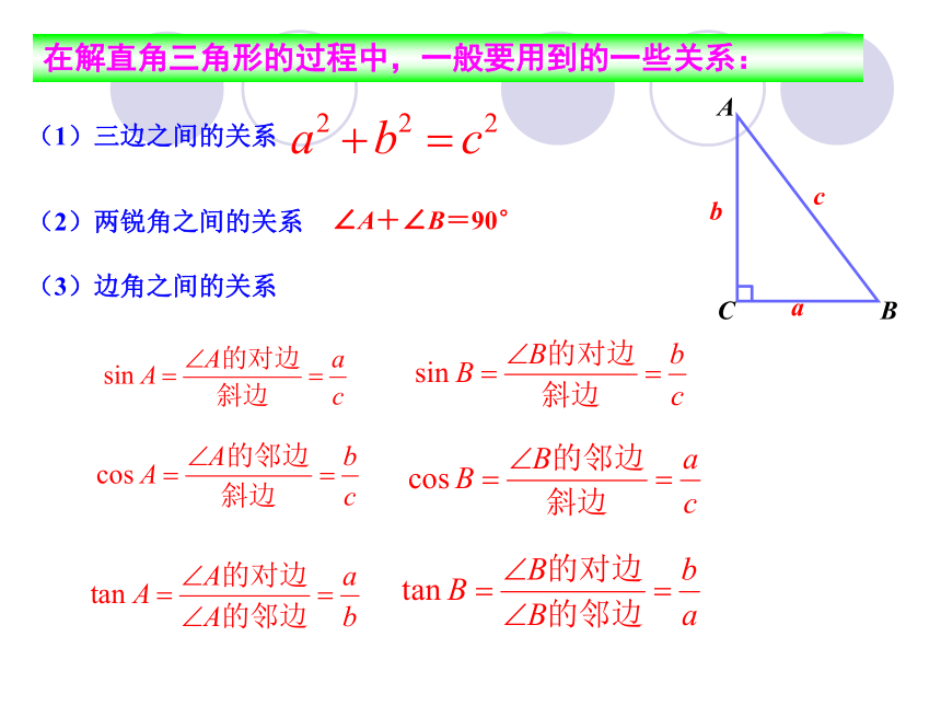 §25.3解直角三角形及其应用(第二课时)