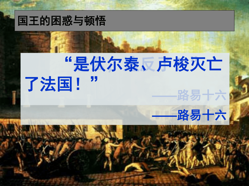 历史：2.8《法国大革命》课件（华东师大版第四分册）