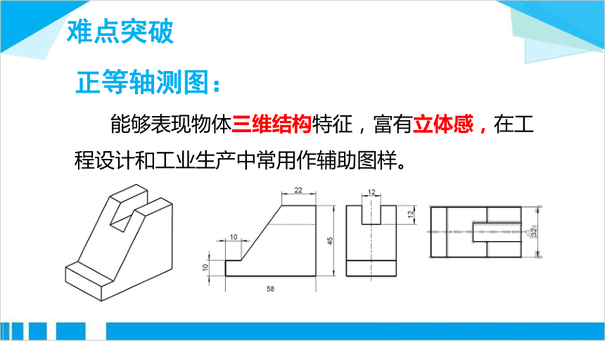 通用技术正等轴测图图片