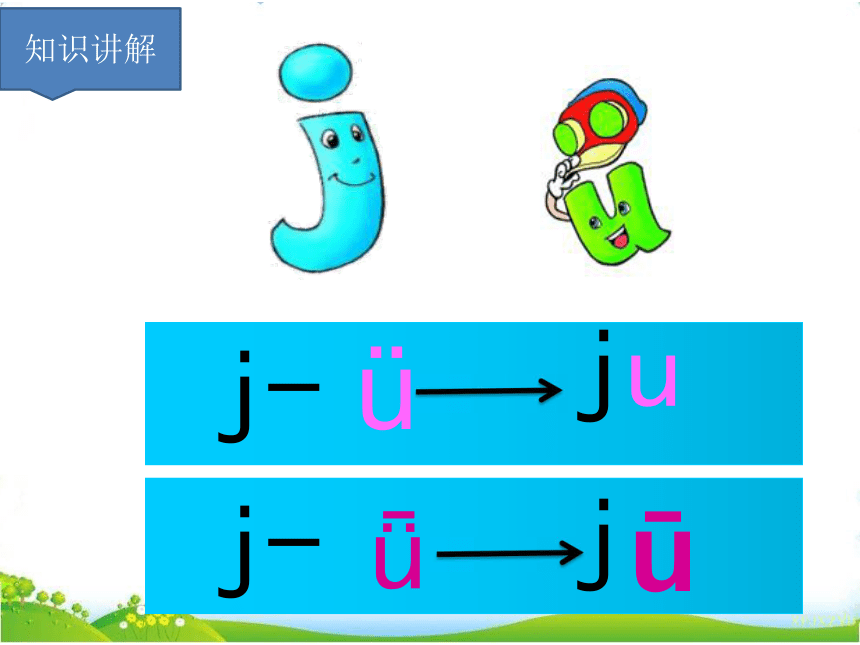 汉语拼音 6.jqx和ü相拼时省略两点的规则（课件）（11张）-21世纪教育网
