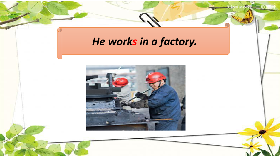 Unit 4 Where do you work? Lesson 21 课件（24张PPT）