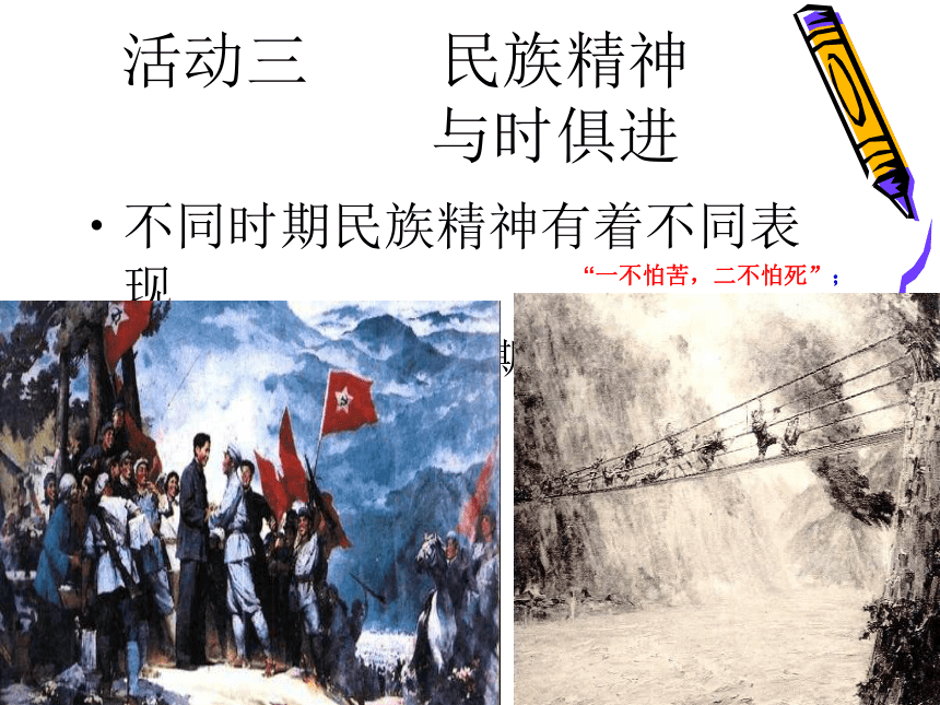 弘扬和培育民族精神 课件