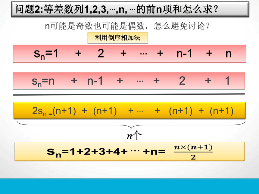 2017秋高二数学人教A版必修5 等差数列的前n项和 课件（22张）