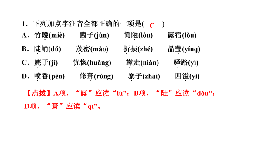 15 驿路梨花 讲练课件——2020-2021学年湖北省黄冈市七年级下册语文部编版(共33张PPT)