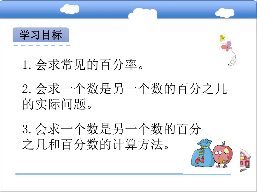 北京版小学六年级数学上 3.3生活中的百分数课件