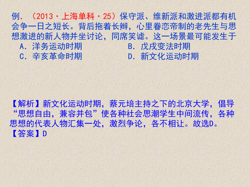 2013年高二历史期末复习课件：第15课 新文化运动与马克思主义的传播（人教版必修3）