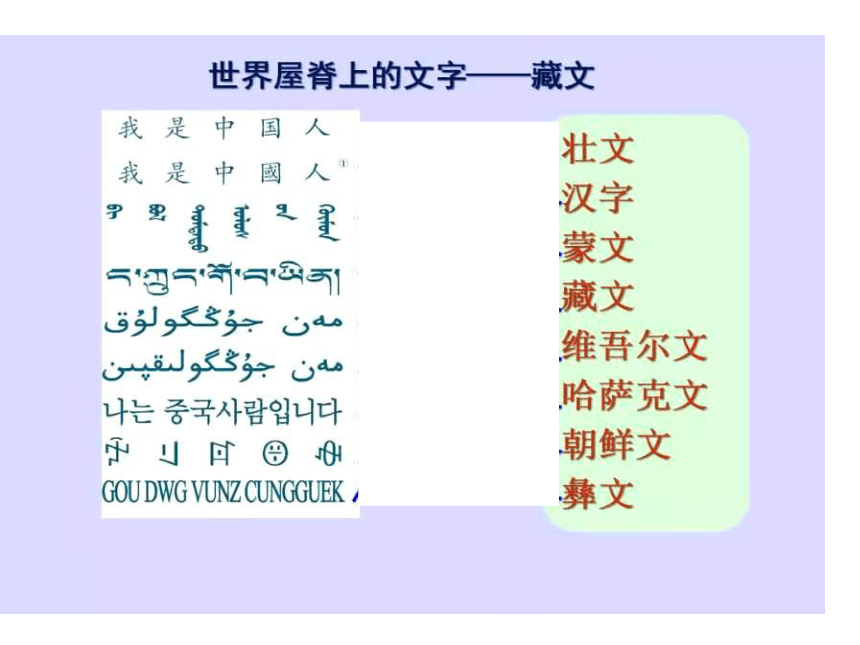 少数名族文字图片