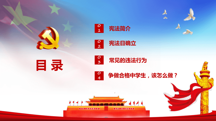 国家宪法日知识学习 （33ppt）