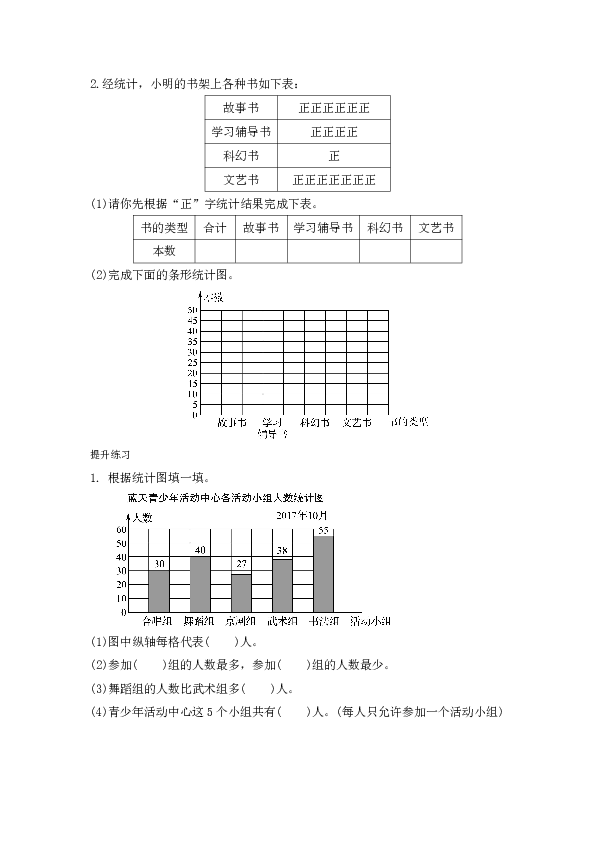 人教版四年级上册 期末复习（无答案）