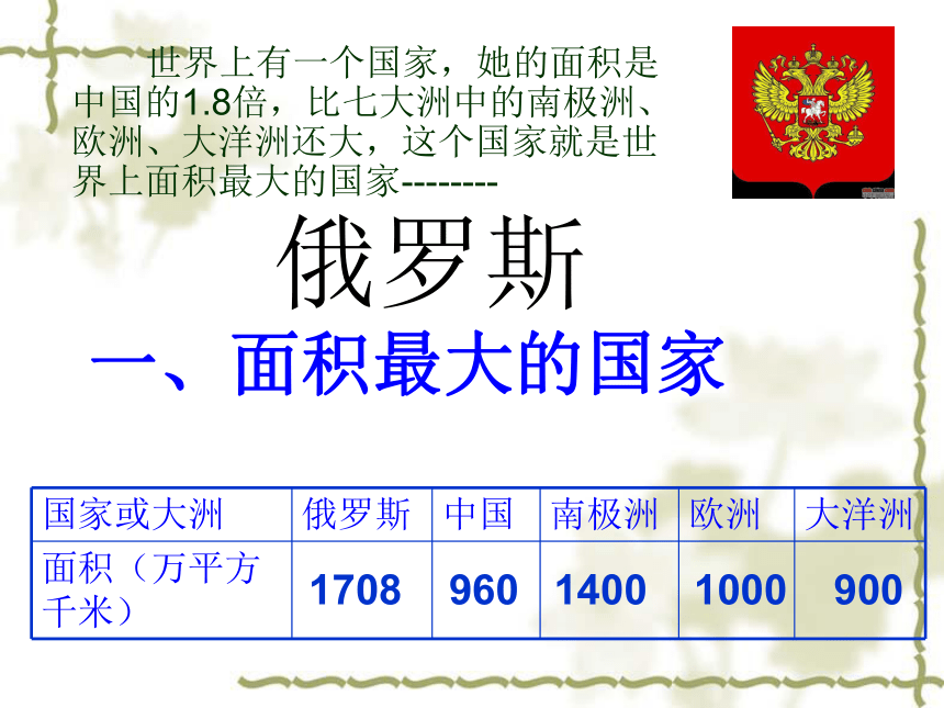 第二节 俄罗斯课件