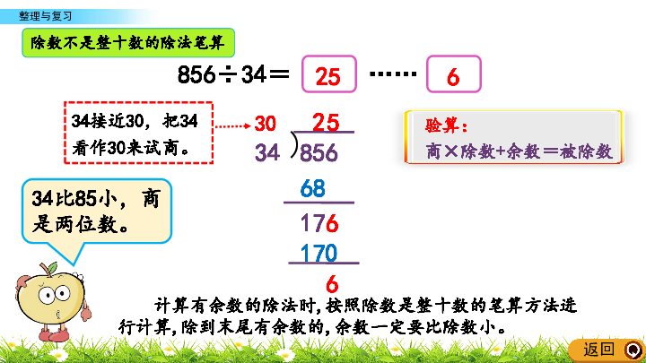 小学数学北京版四年级上册六 除法 6.4 整理与复习 课件（27张ppt）