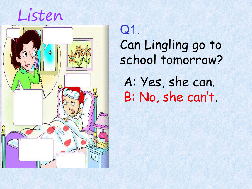 Unit 2 May I speak to Mike? Lesson 7 课件 (共16张PPT)