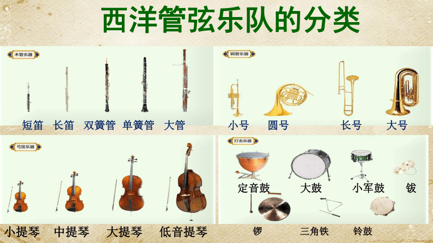 管弦乐队乐器音域全图图片