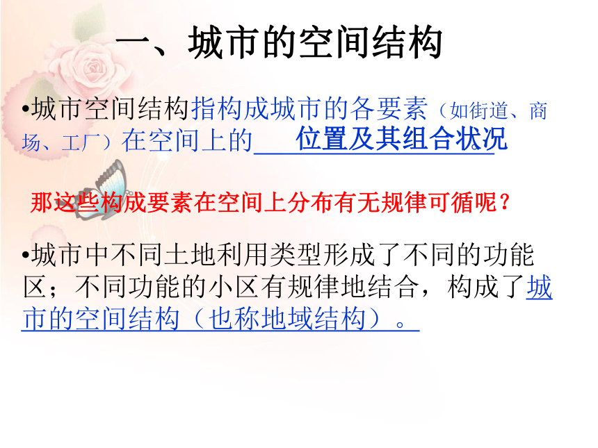 中图版地理必修二第二章第一节《城市的空间结构》课件 （共45张PPT）