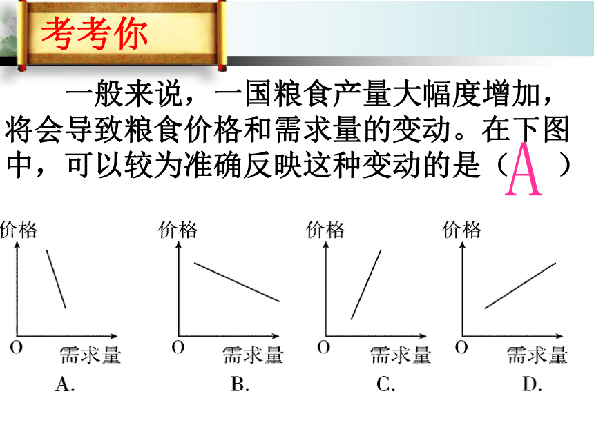 高中政治人教版必修一第一单元第二课 价格变动的影响 课件 23张PPT