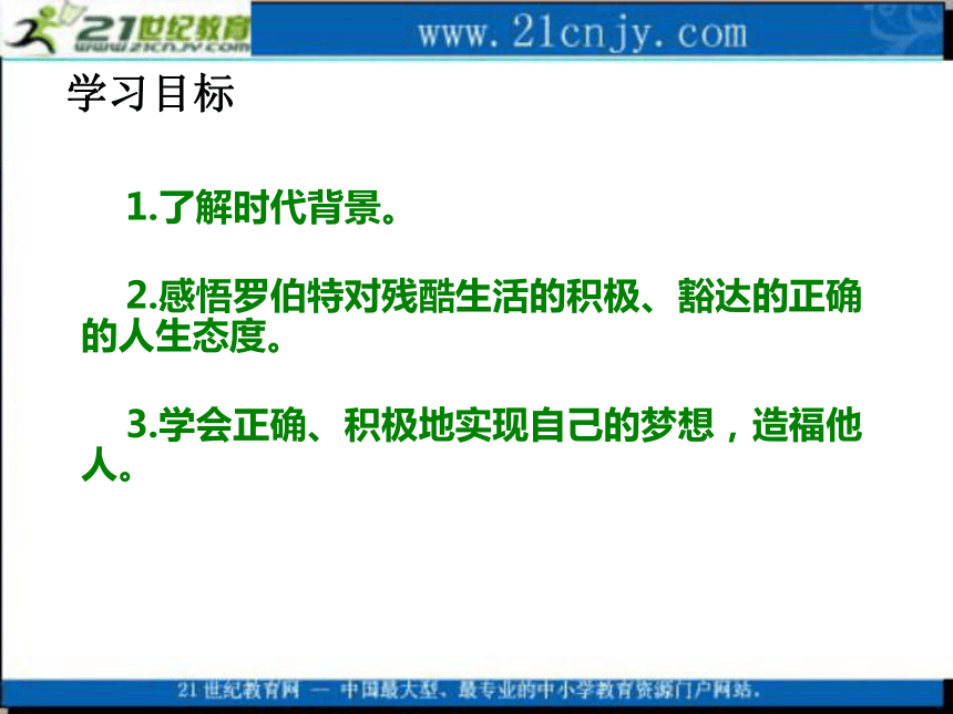 六年级语文上册课件 黑孩子罗伯特 1（北师大版）