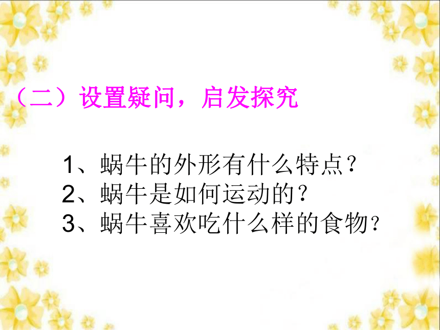 三年级科学上册《蜗牛（一）》课件