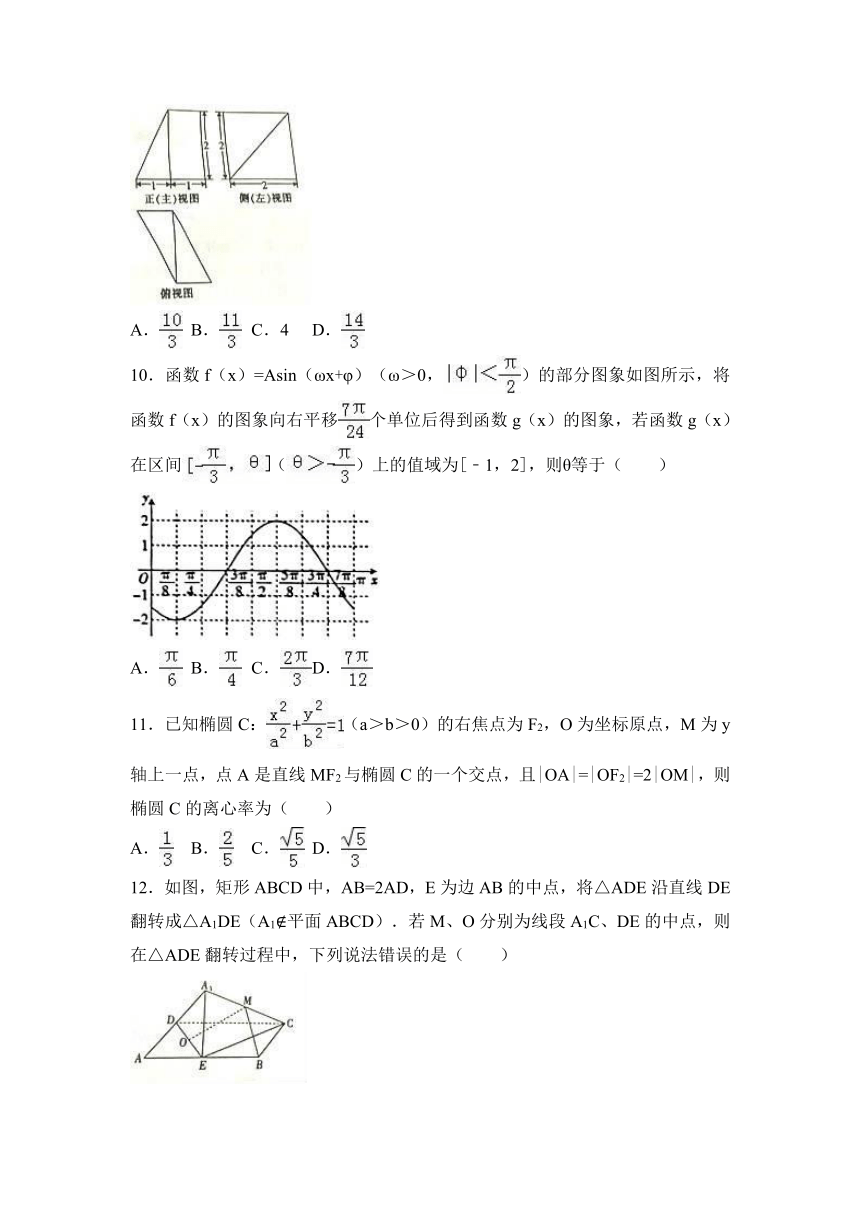 2017年湖南省郴州市高考数学四模试卷（文科）（解析版）