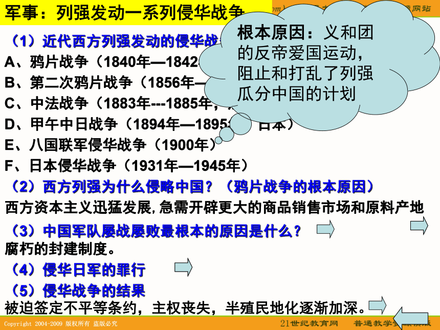 2010届高考历史专题复习系列02：《近代中国维护国家主权的斗争》