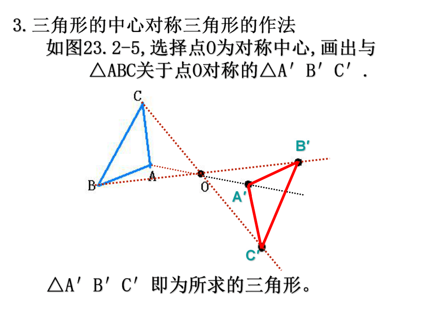 第2章 中心对称与中心对称图形  复习课件