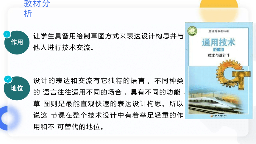 512繪製設計草圖說課課件20ppt20212022學年高中通用技術蘇教版2019